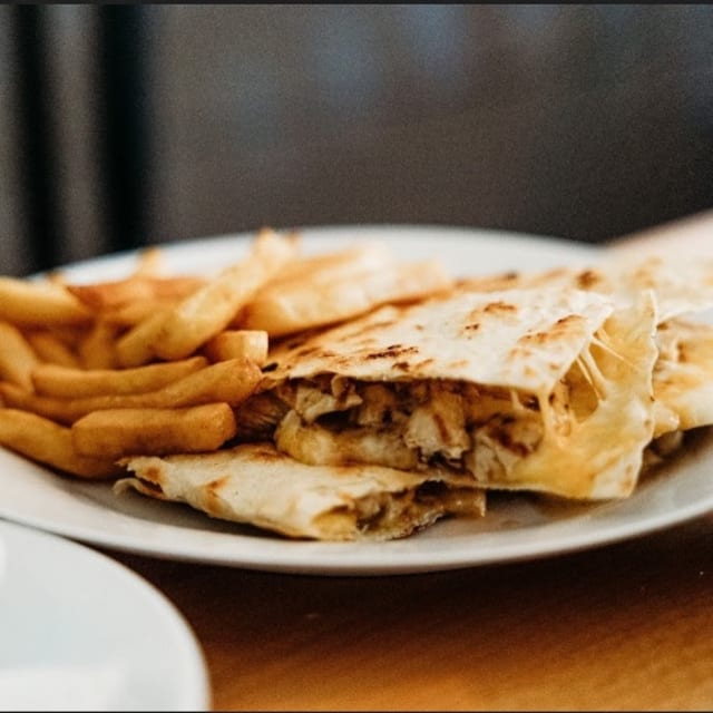 Chicken Quesadilla.